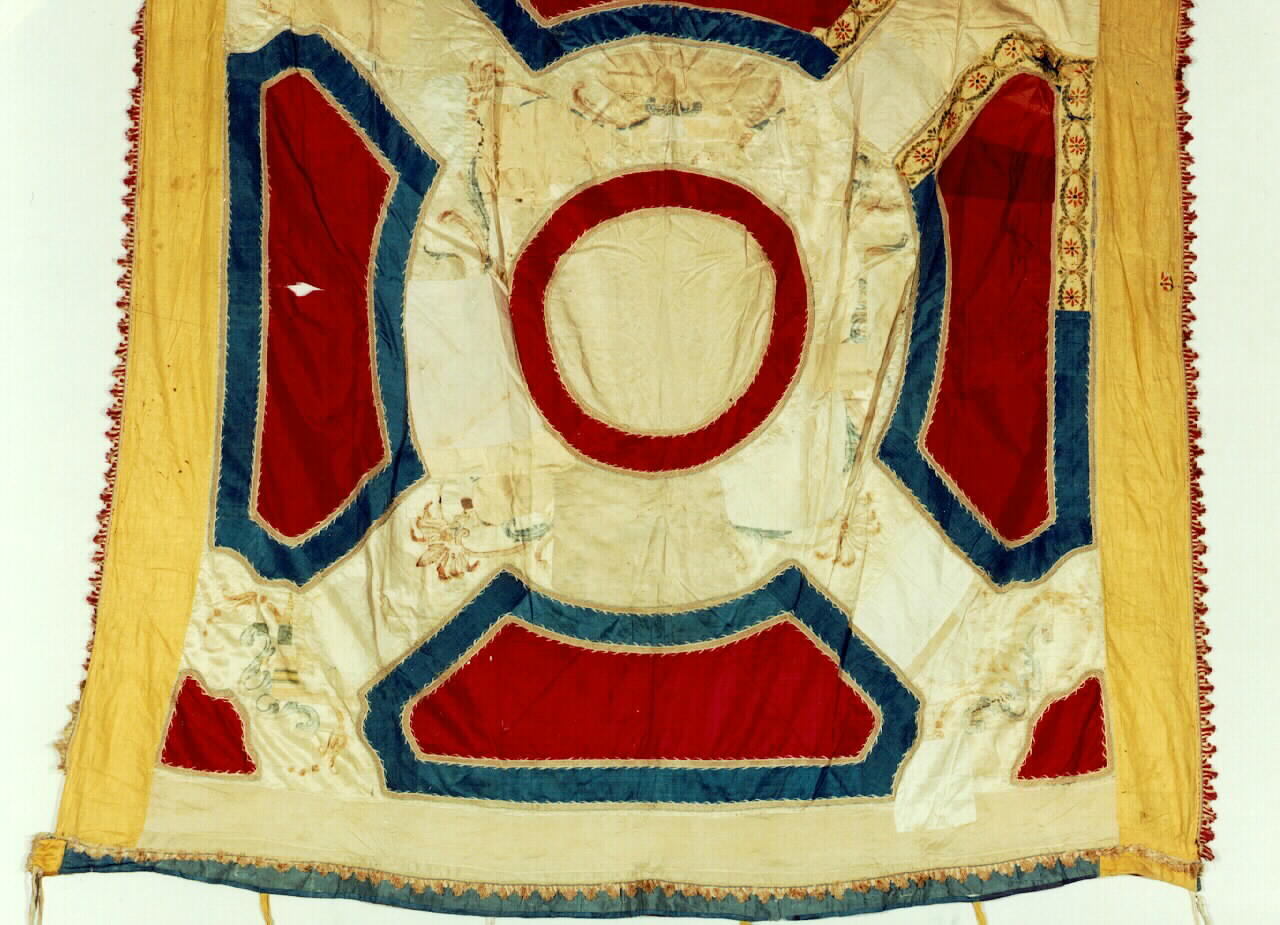 cielo di baldacchino processionale - manifattura siciliana (Seconda metà sec. XIX)