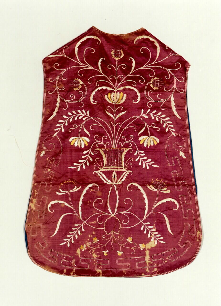 pianeta - manifattura siciliana (Metà sec. XIX)