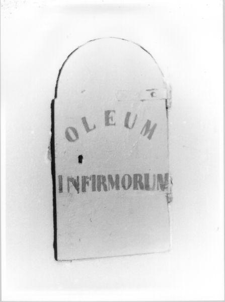 tabernacolo murale - ambito livornese (sec. XIX)