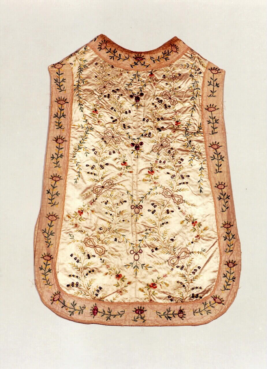 pianeta - manifattura siciliana (Prima metà sec. XIX)