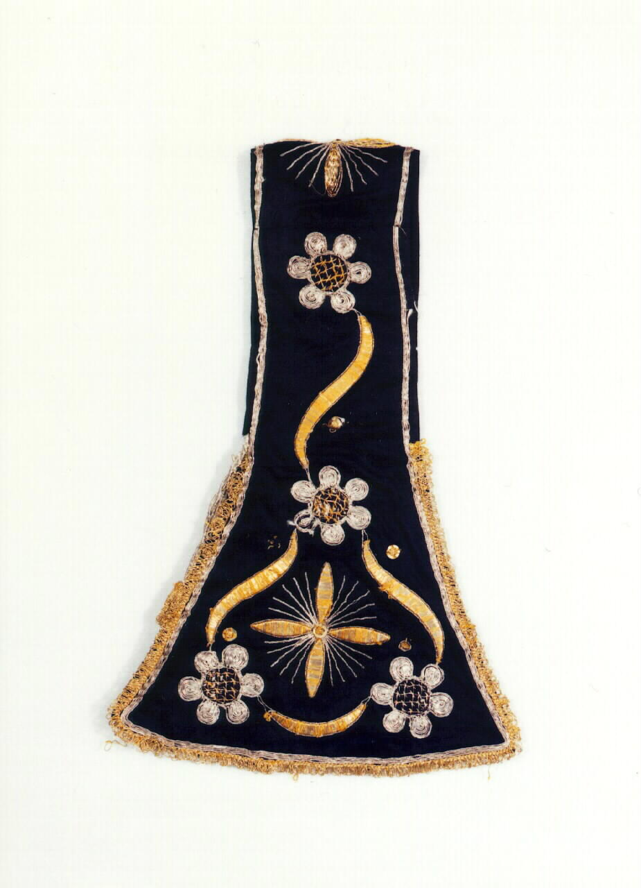 manipolo - manifattura siciliana (Seconda metà sec. XIX)