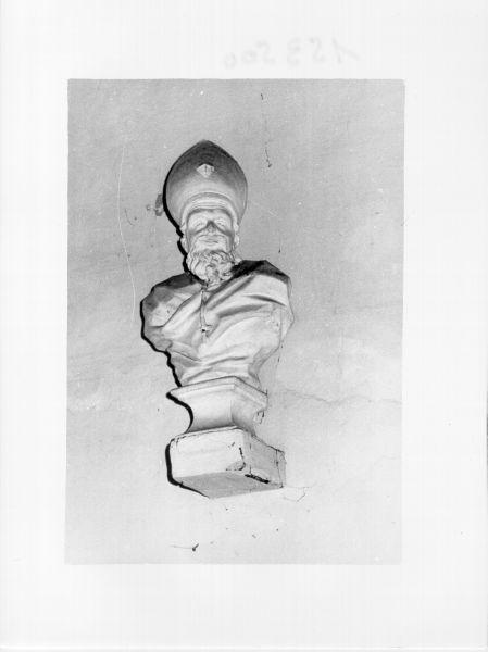 SANTO VESCOVO (busto) - ambito italiano (sec. XIX)