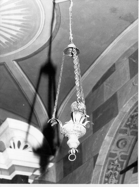 lampada pensile - ambito italiano (sec. XIX)