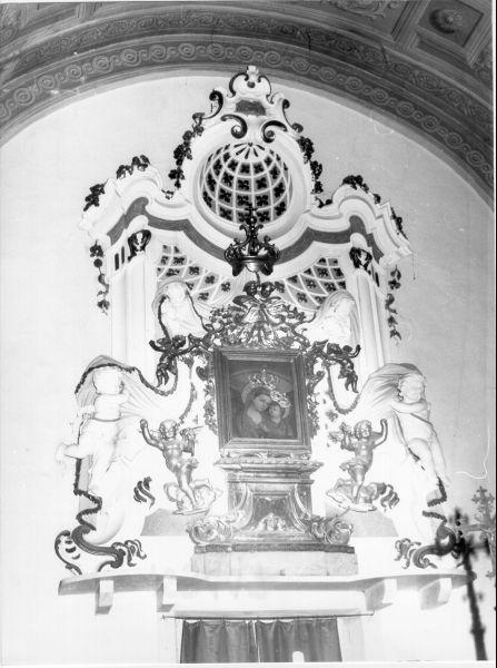 MADONNA CON BAMBINO (dipinto) - ambito italiano (sec. XIX)