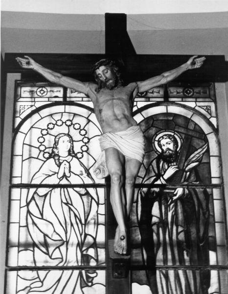 Cristo (statua) - bottega toscana (sec. XX)