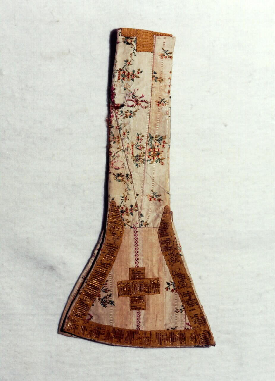 manipolo - manifattura siciliana (Prima metà sec. XIX)