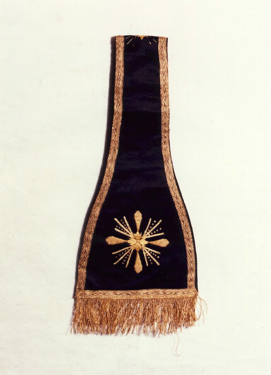 manipolo - manifattura siciliana (primo quarto sec. XX)