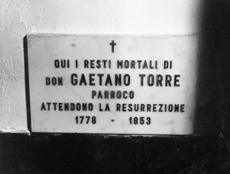 lapide tombale - bottega livornese (sec. XIX)