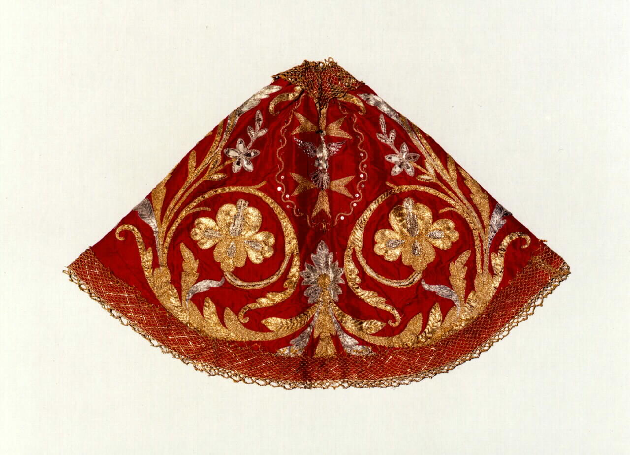 conopeo di pisside - manifattura siciliana (Prima metà sec. XIX)