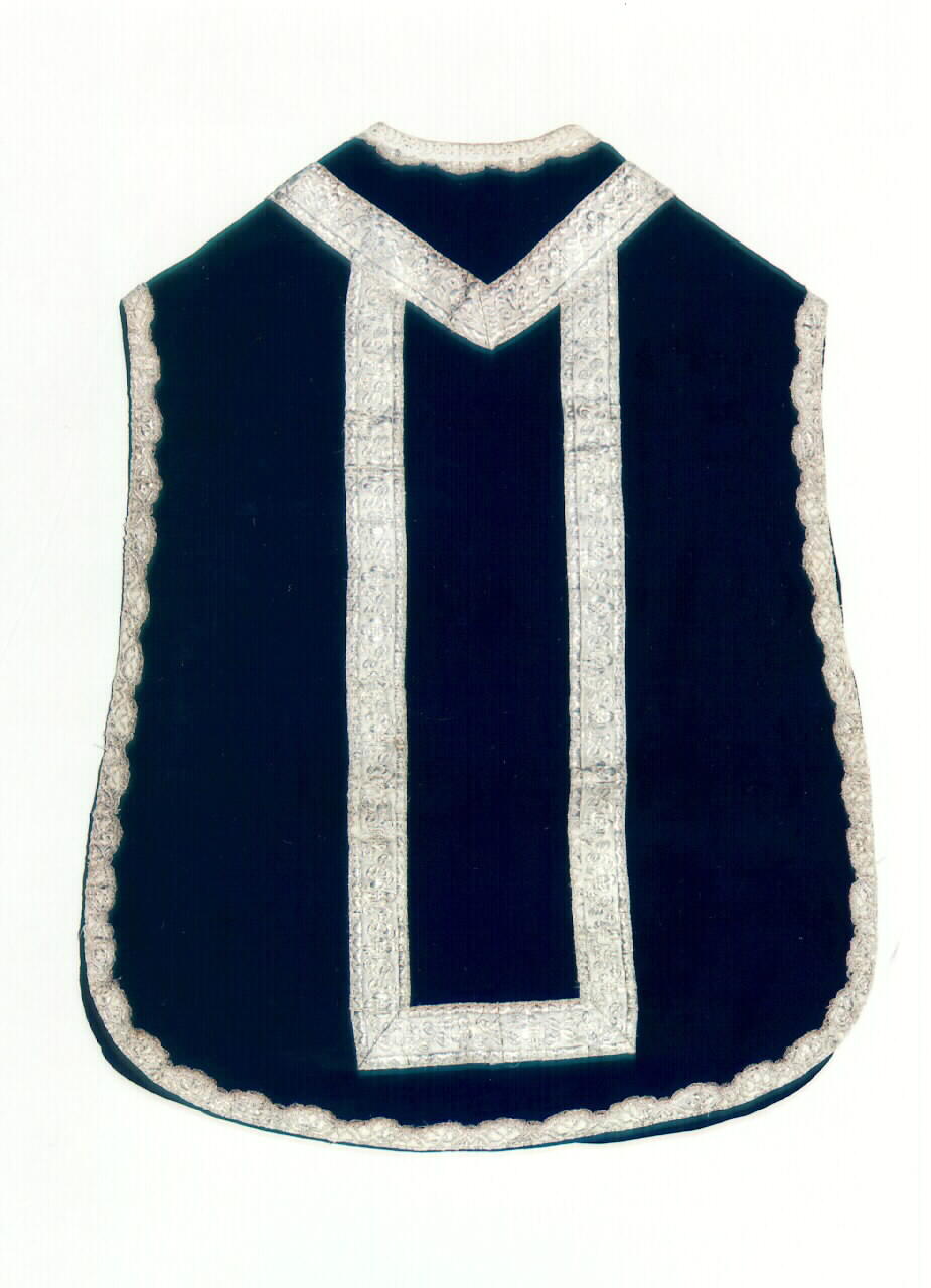 pianeta - manifattura siciliana (Prima metà sec. XIX)