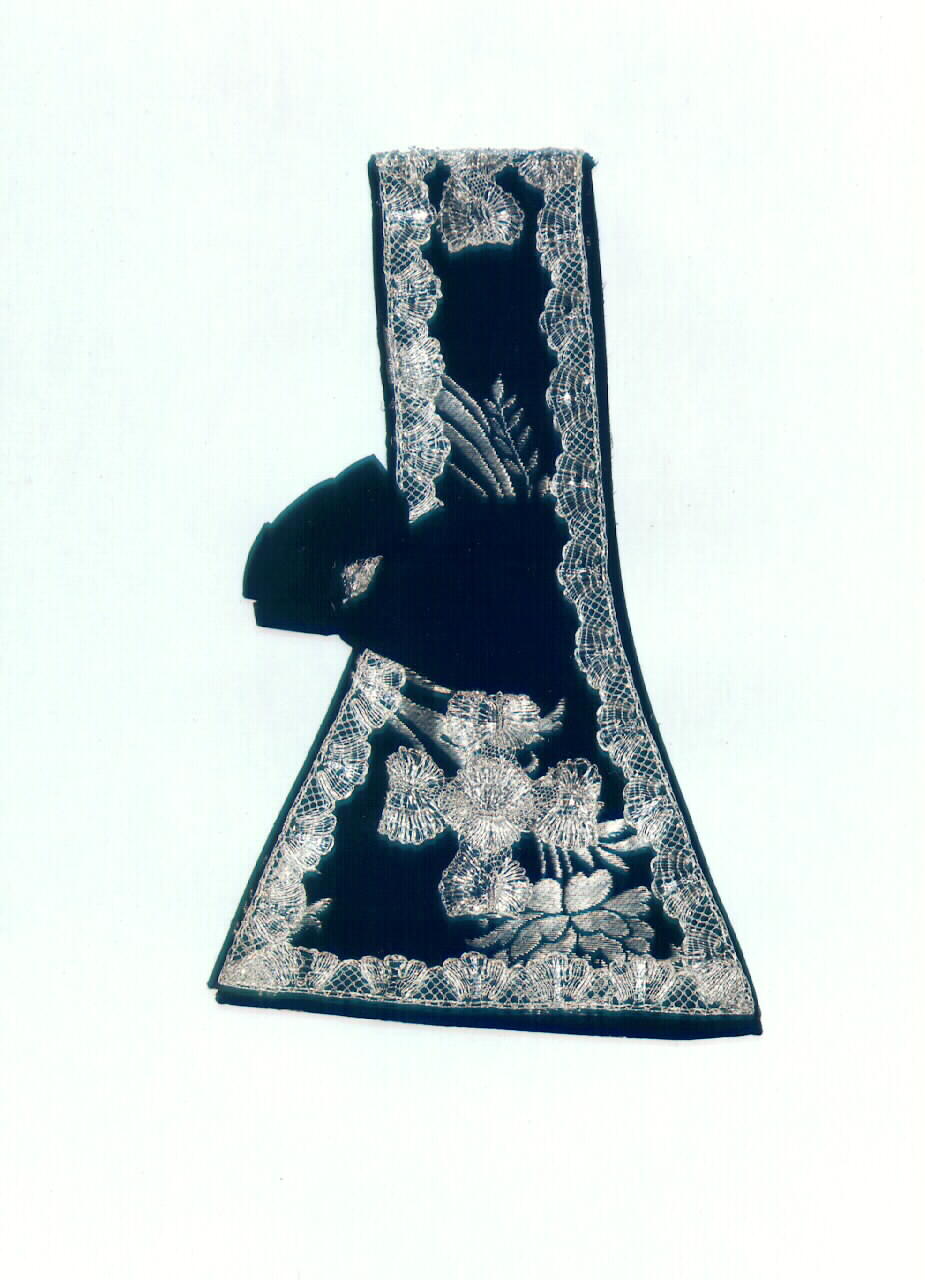 manipolo - manifattura siciliana (Prima metà sec. XIX)