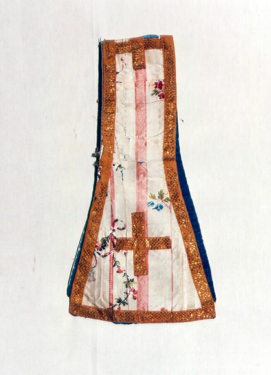 manipolo, serie - manifattura siciliana (Fine/inizio secc. XVIII/ XIX)