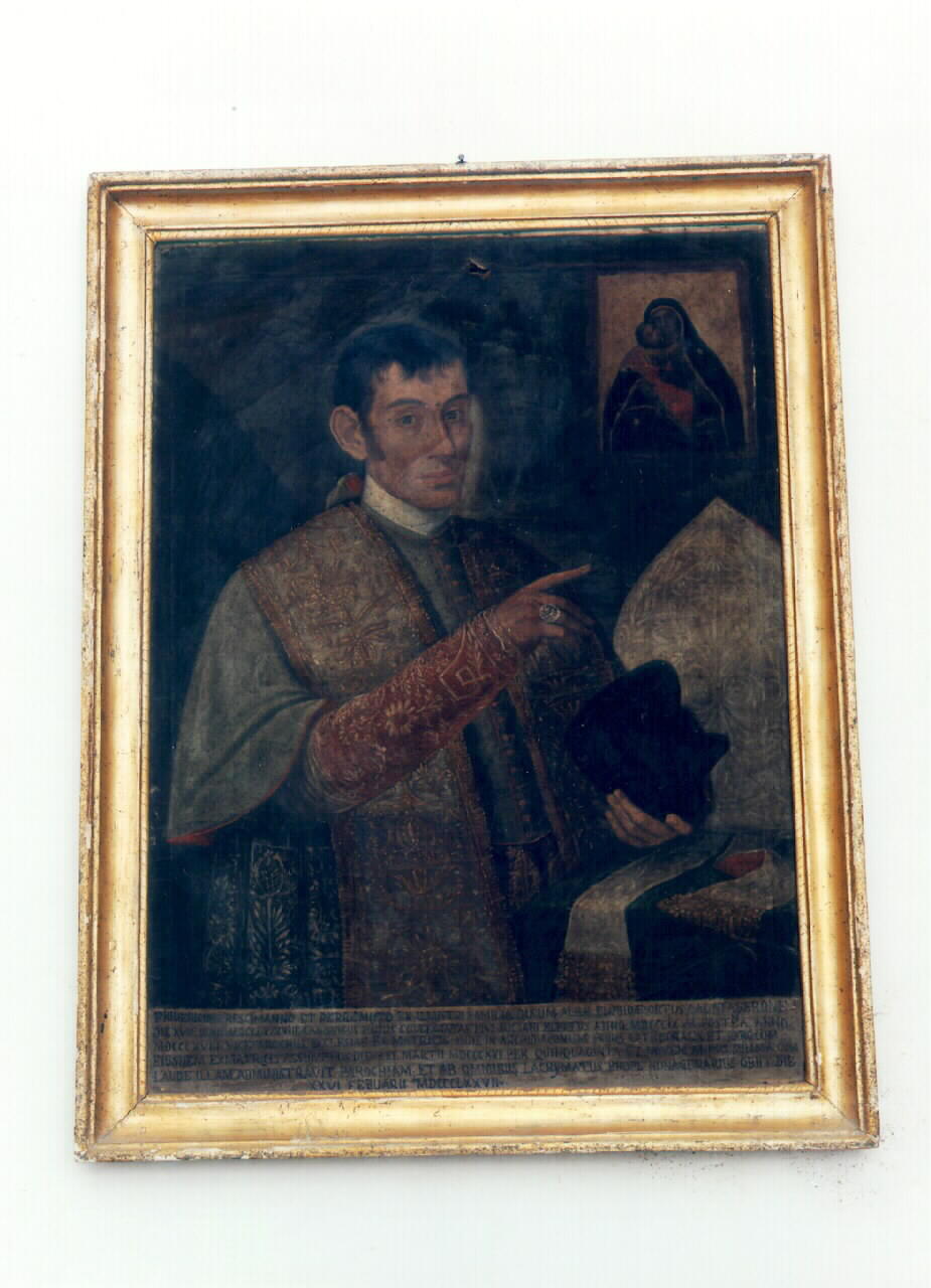 ritratto di Federico Crescimanno Perremuto (dipinto) - ambito siciliano (sec. XIX)