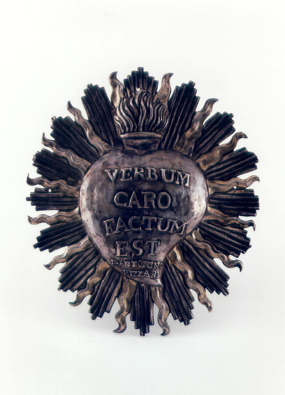 emblema di confraternita - bottega siciliana (Seconda metà sec. XVIII)