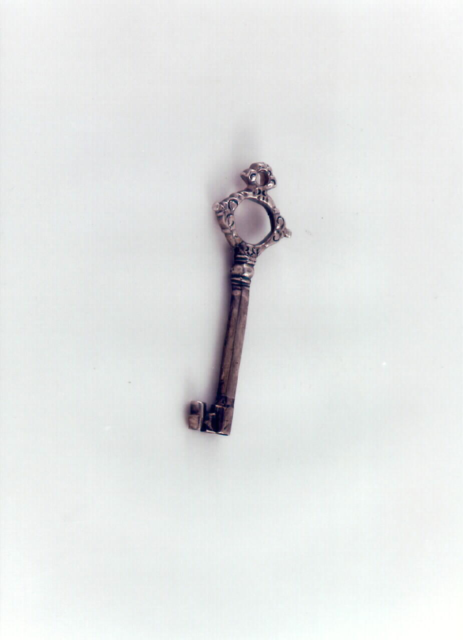 chiavetta di tabernacolo - bottega siciliana (sec. XIX)