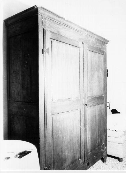 armadio da sacrestia - ambito elbano (sec. XIX)