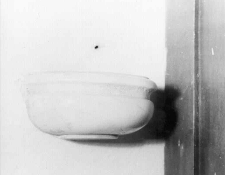 acquasantiera da parete - ambito elbano (sec. XIX)