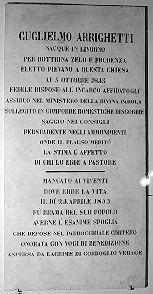 lapide commemorativa - ambito elbano (sec. XIX)