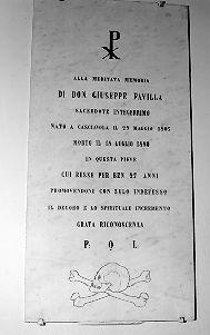 lapide commemorativa - ambito elbano (sec. XIX)