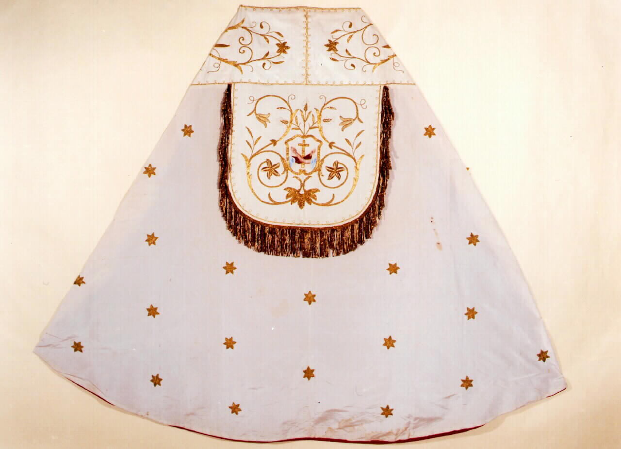 piviale - manifattura siciliana (Fine/inizio secc. XVIII/ XIX)