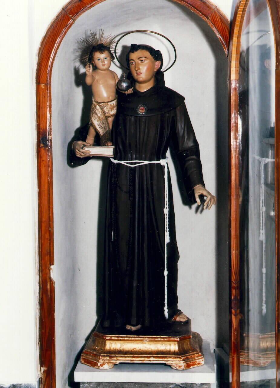 Sant'Antonio da Padova (statua) - ambito siciliano (primo quarto sec. XX)