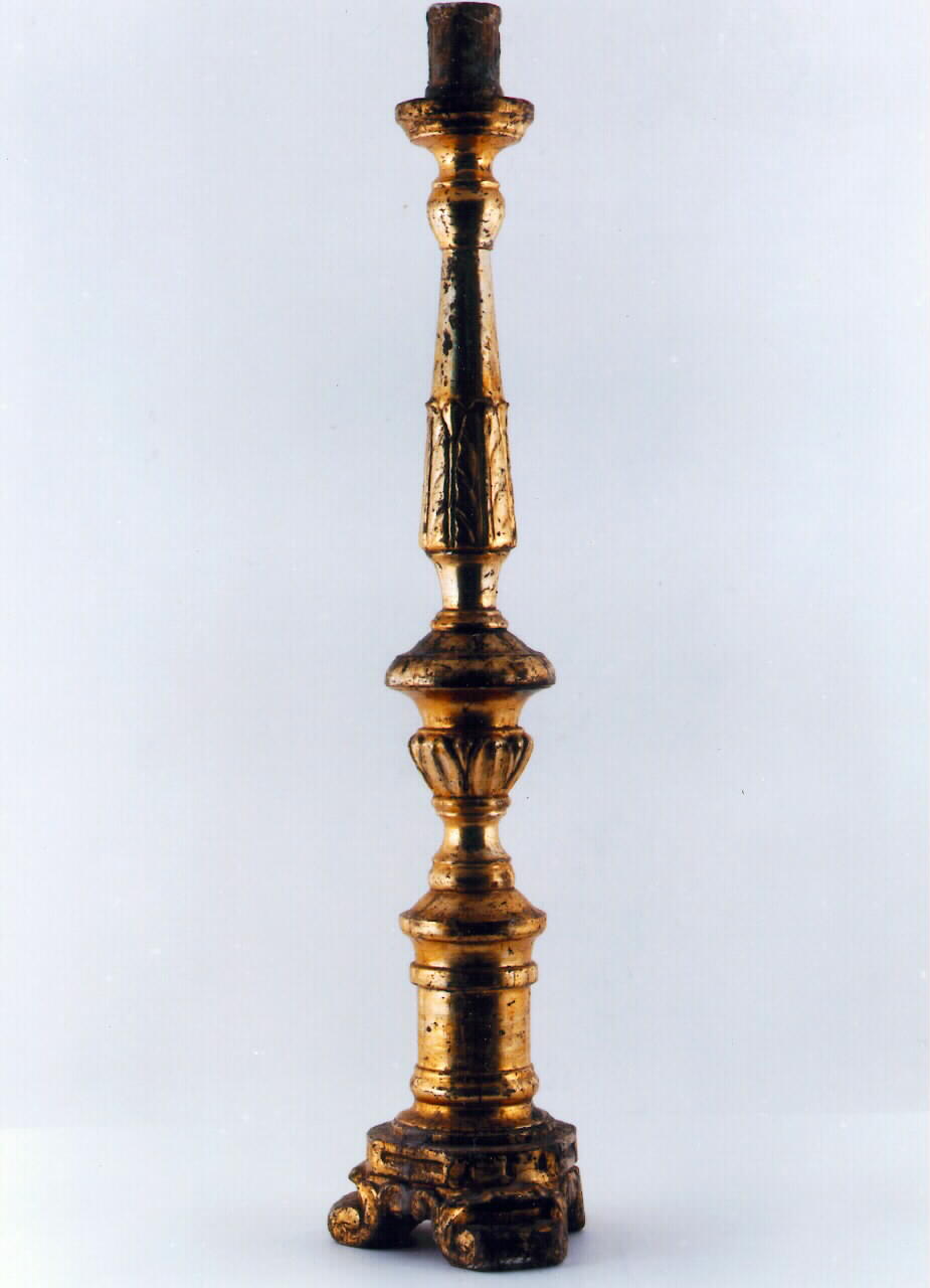 candelabro, serie - produzione siciliana (Seconda metà sec. XIX)