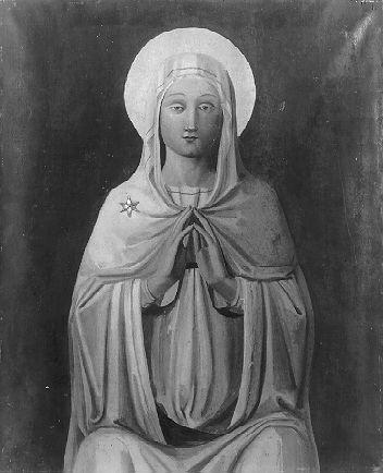 Immacolata Concezione (dipinto) di Rossi Antonio (?) (sec. XIX)