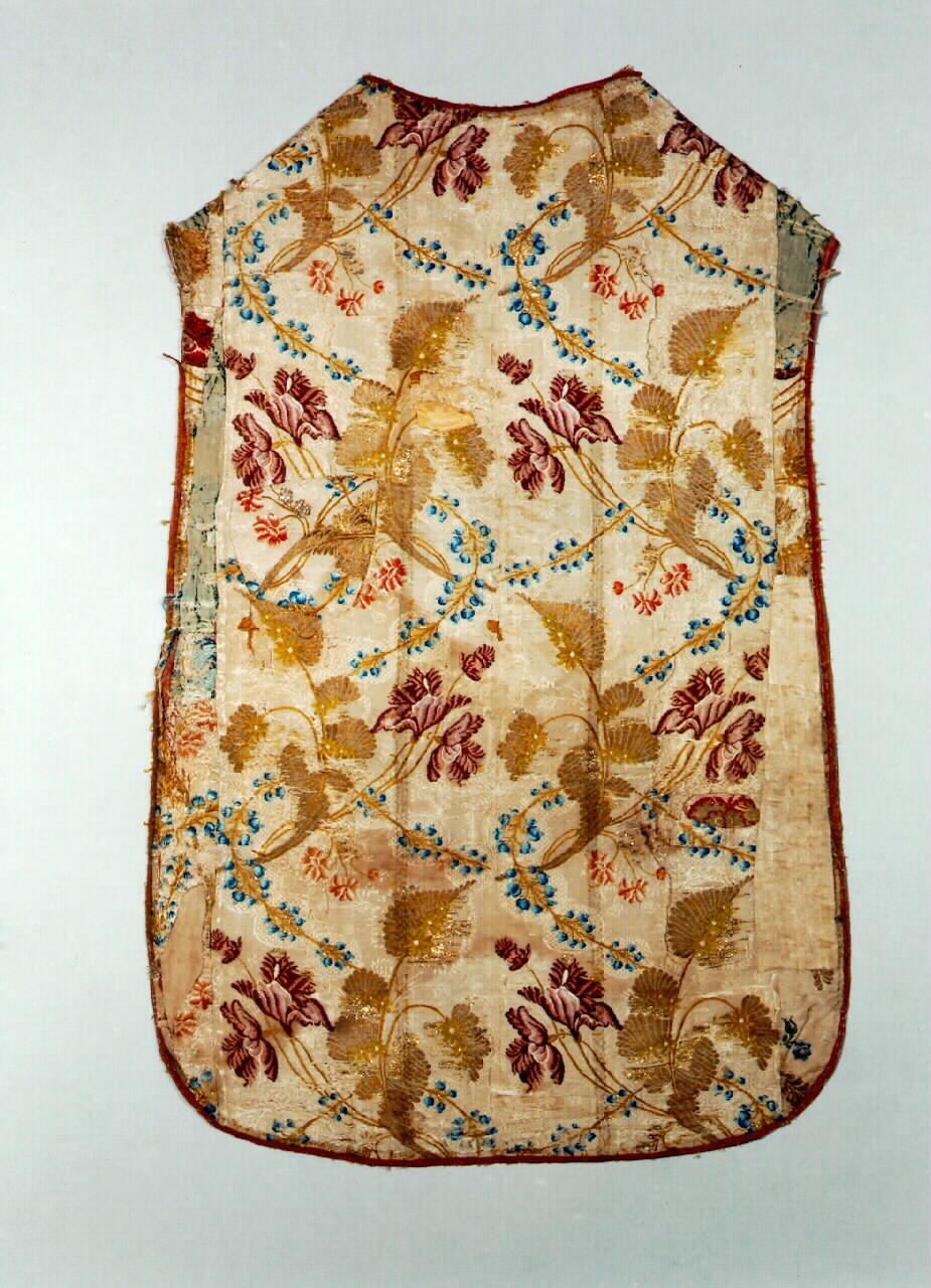 pianeta - manifattura siciliana (Prima metà sec. XIX)