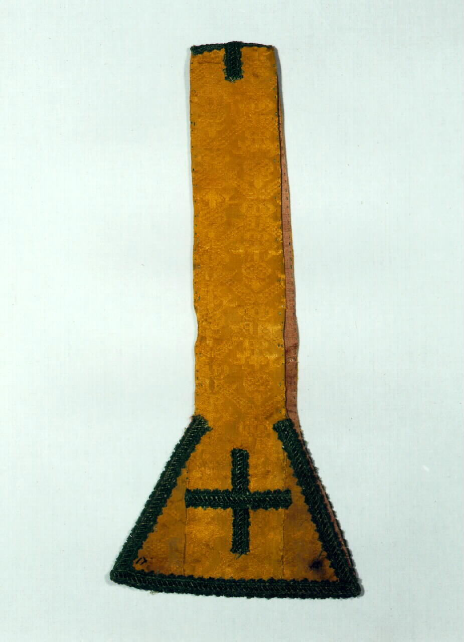 manipolo - manifattura siciliana (primo quarto sec. XX)