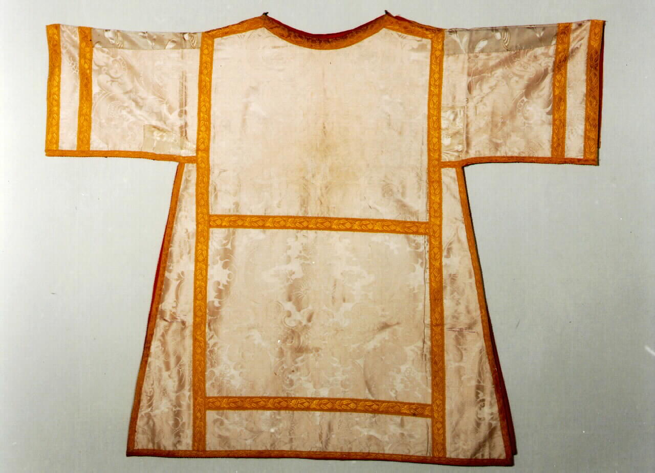 dalmatica, serie - manifattura siciliana (primo quarto sec. XX)