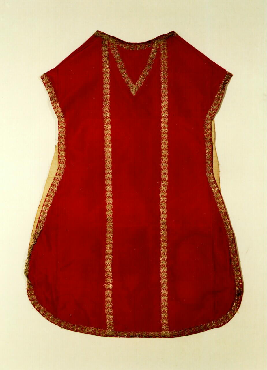 pianeta - manifattura siciliana (Fine/inizio secc. XIX/ XX)