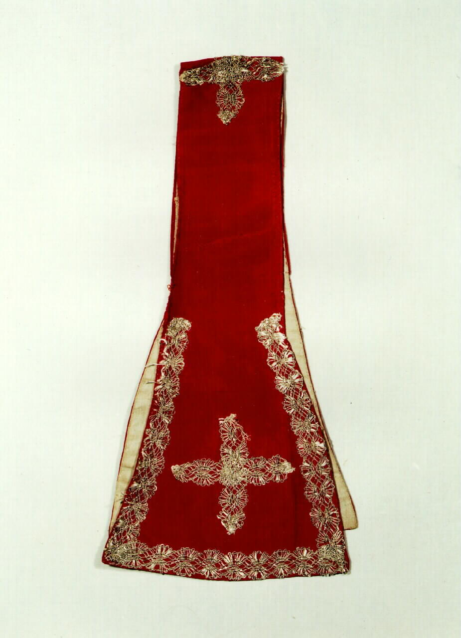 manipolo - manifattura siciliana (Fine/inizio secc. XIX/ XX)