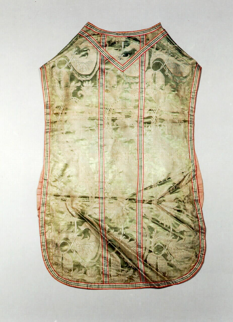 pianeta - manifattura siciliana (Seconda metà sec. XIX)