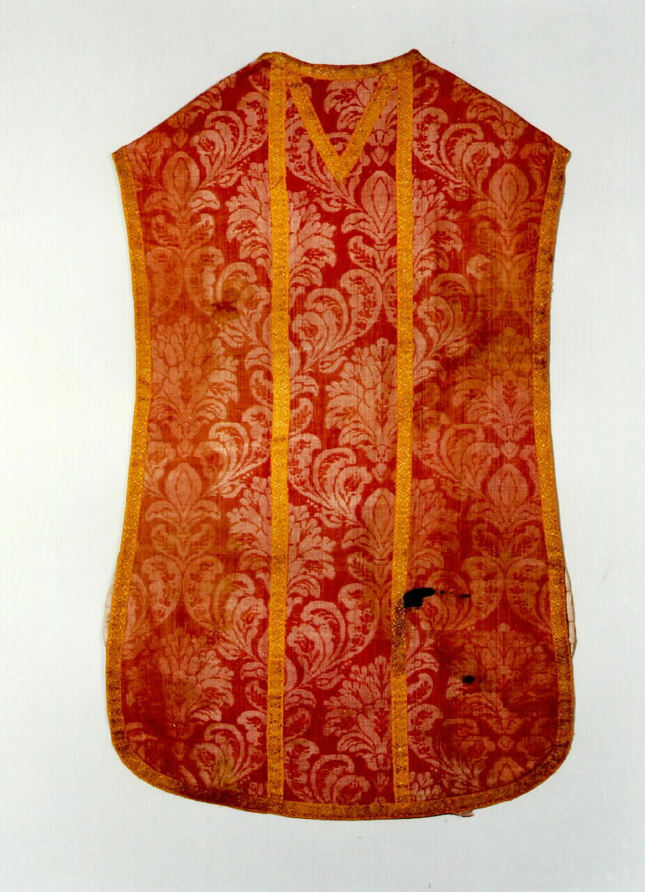 pianeta - manifattura siciliana (Prima metà sec. XIX)