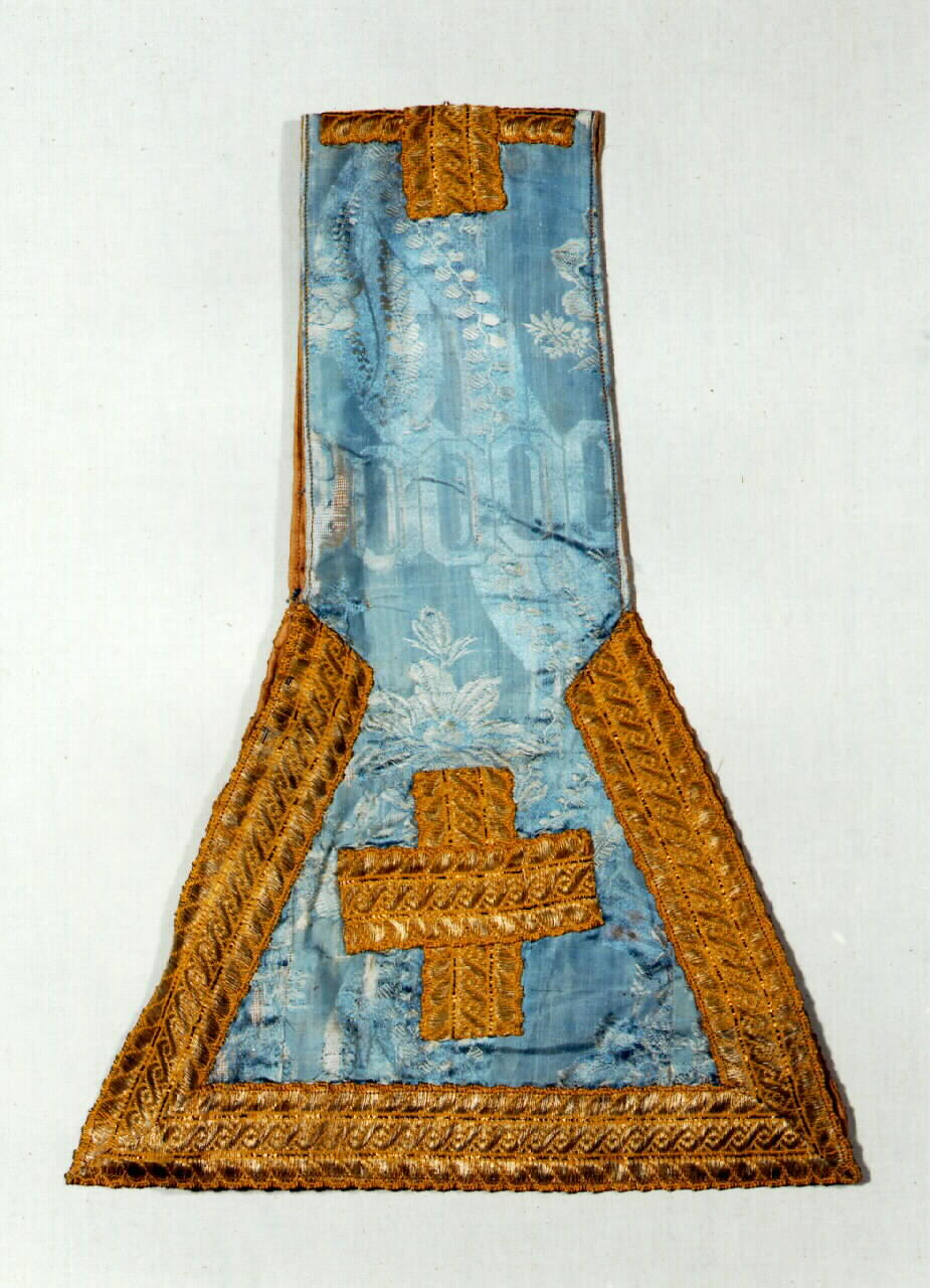 manipolo - manifattura siciliana (Seconda metà sec. XIX)