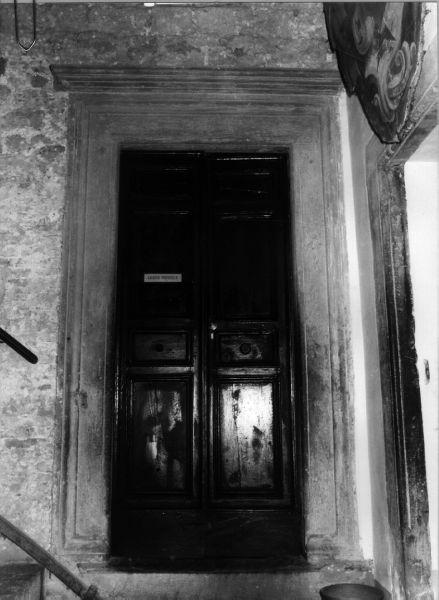 cornice architettonica - bottega toscana (secc. XV/ XVI)