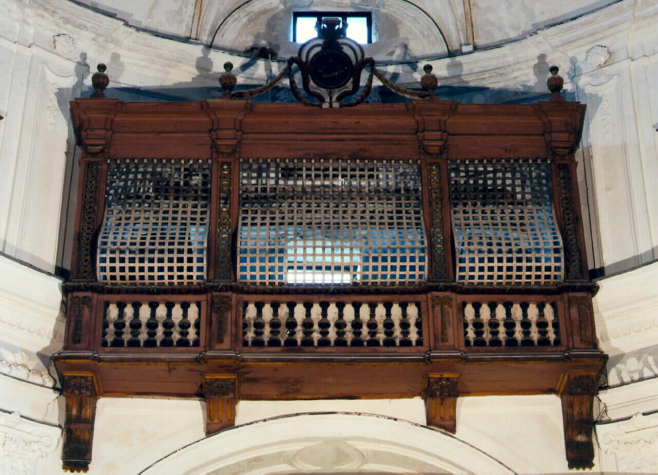 palco di cantoria - produzione siciliana (Seconda metà sec. XVIII)