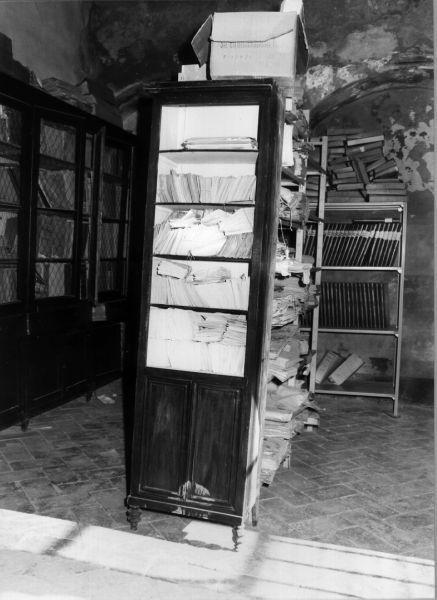 scaffale - bottega toscana (fine sec. XIX)