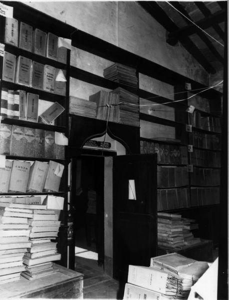 libreria, serie - bottega toscana (seconda metà sec. XIX)