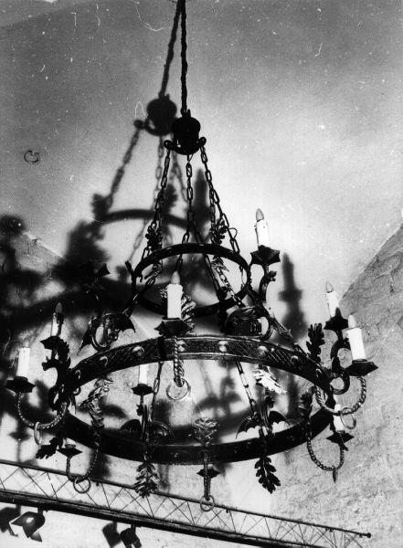 lampadario - bottega toscana (sec. XIX)