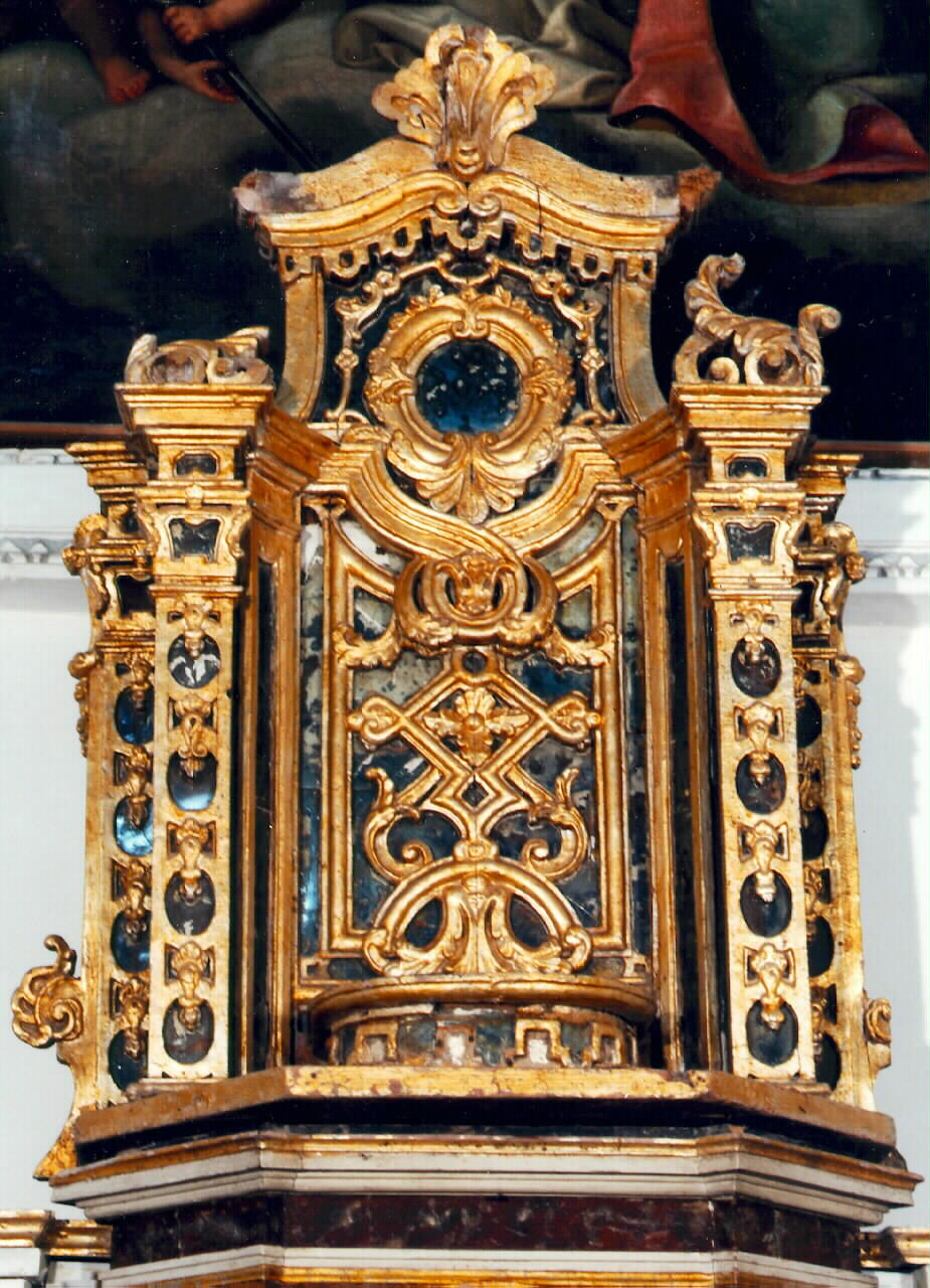 tronetto per esposizione eucaristica - produzione siciliana (ultimo quarto sec. XVIII)