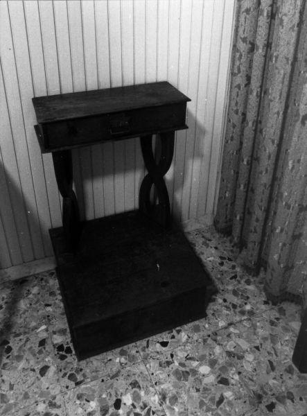 inginocchiatoio - bottega toscana (seconda metà sec. XIX)