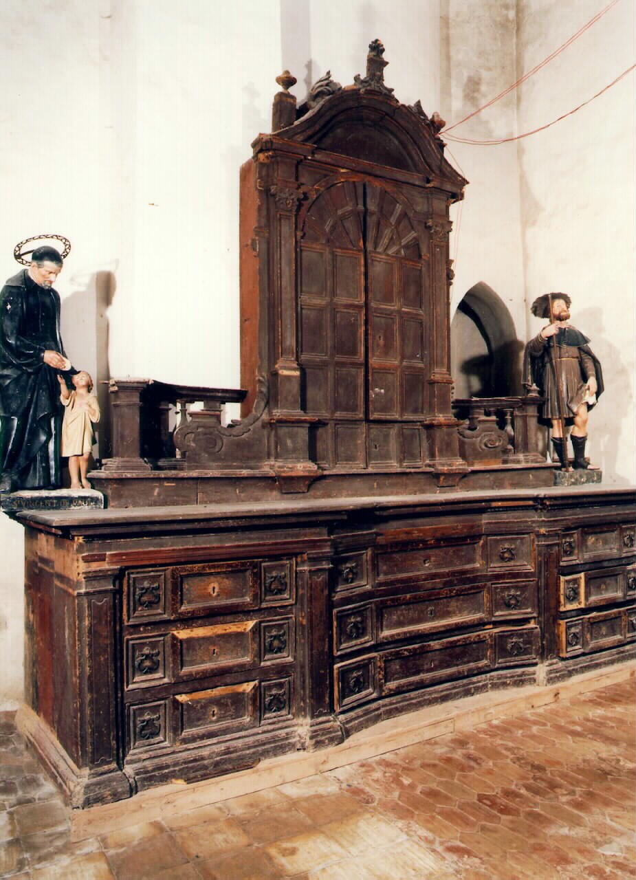 MOBILE DA SACRESTIA - produzione siciliana (Seconda metà sec. XVIII)