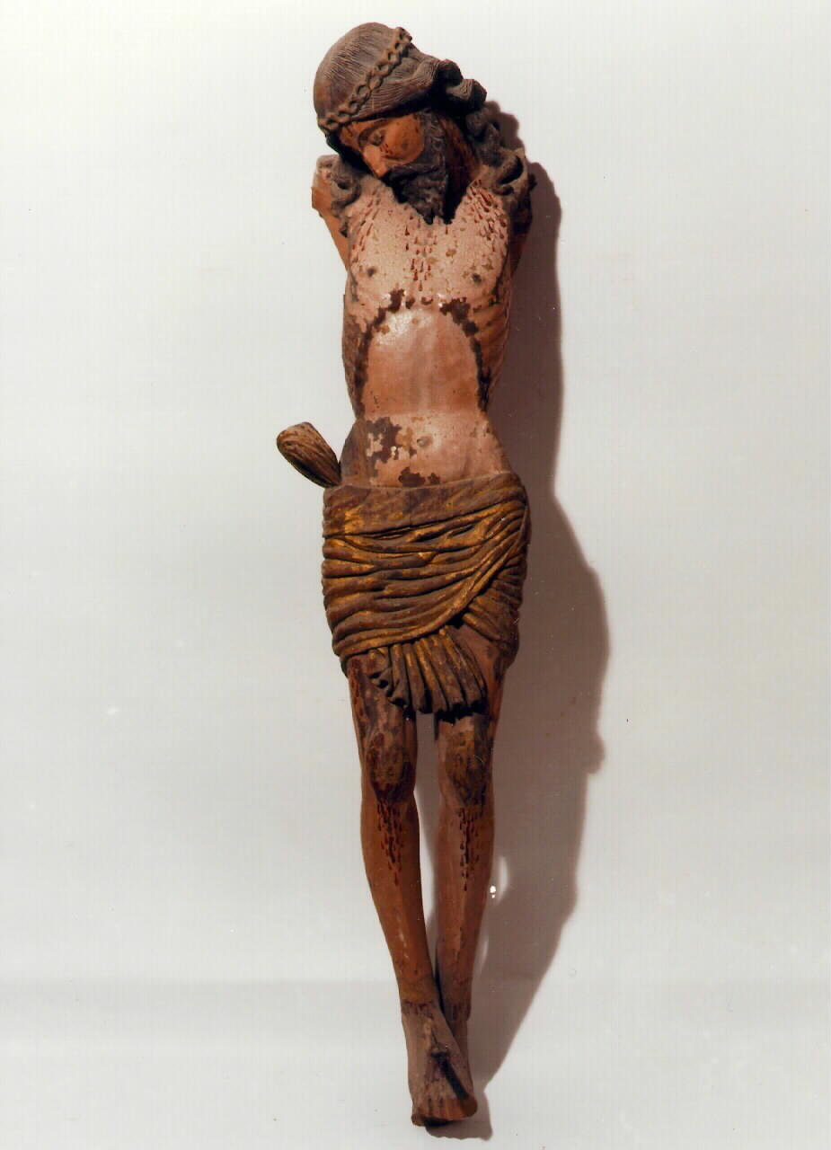 Cristo crocifisso (scultura) - ambito siciliano (Prima metà sec. XVII)