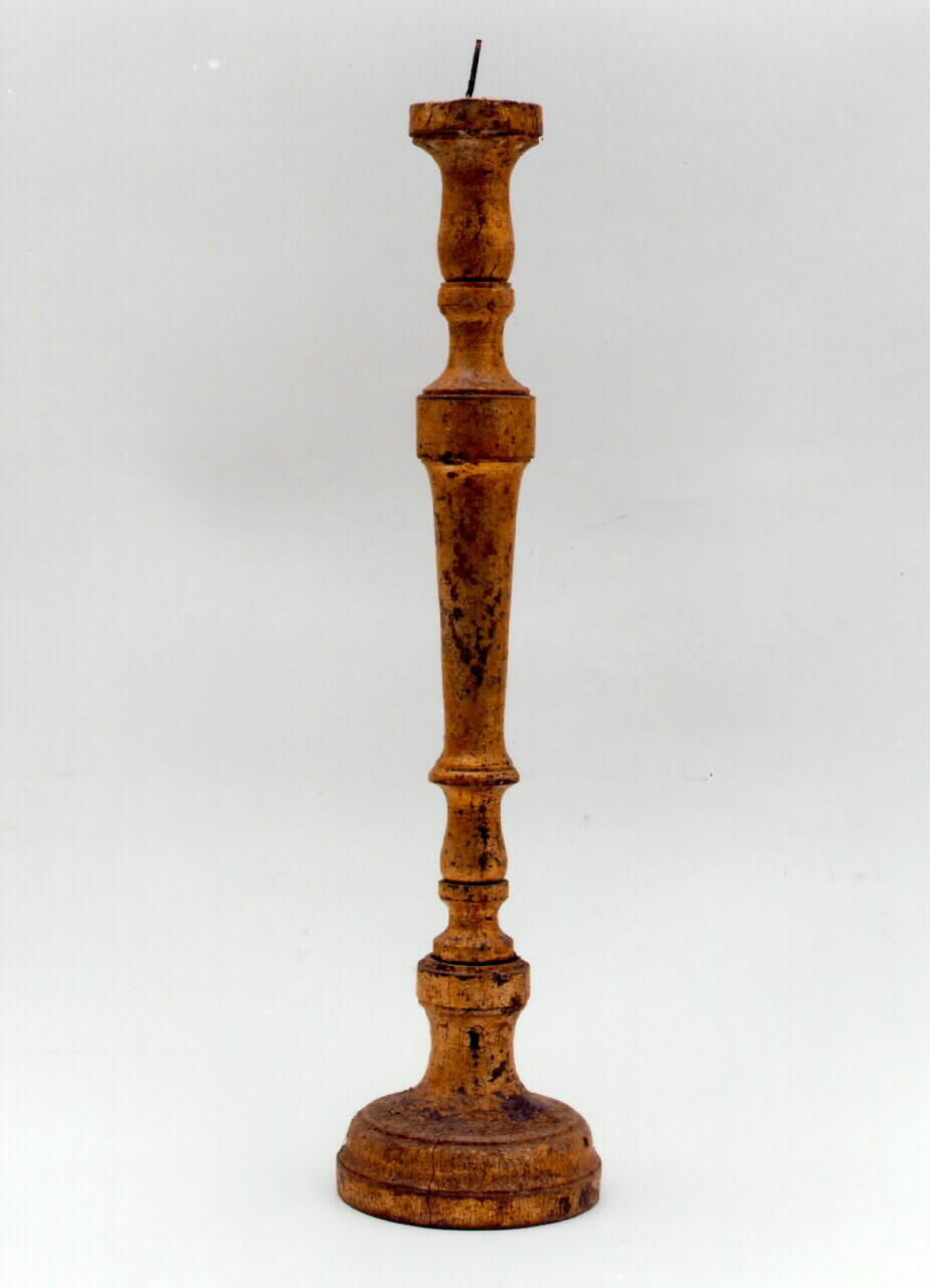 candelabro, serie - produzione siciliana (Seconda metà sec. XIX)