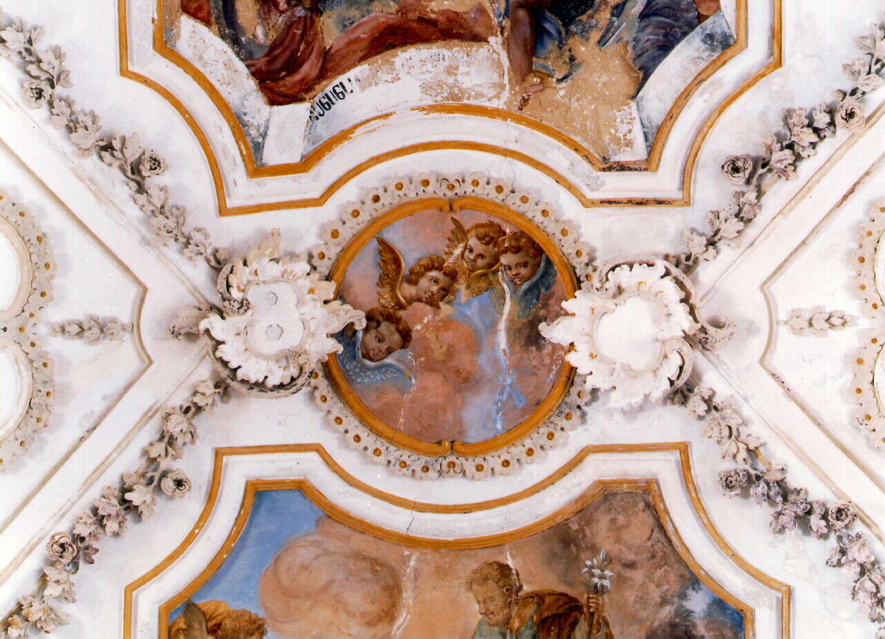 cherubini (dipinto murale) - ambito siciliano (Seconda metà sec. XVIII)