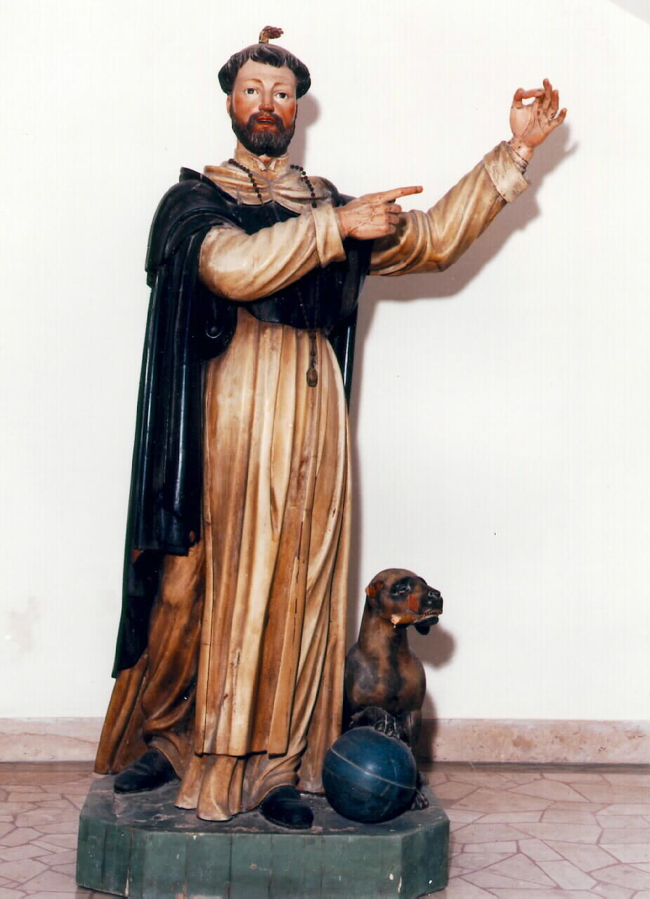 San Vincenzo Ferrer (statua) - ambito siciliano (Seconda metà sec. XIX)