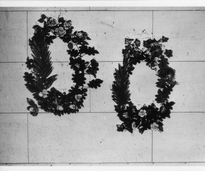 corona di fiori, serie - ambito pisano (sec. XX)