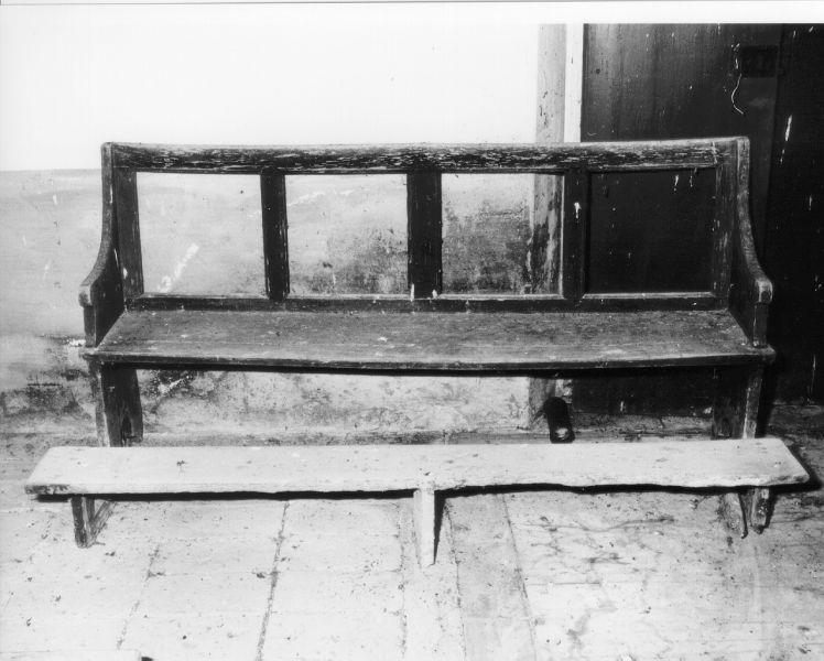 panca, serie - manifattura toscana (seconda metà sec. XIX)