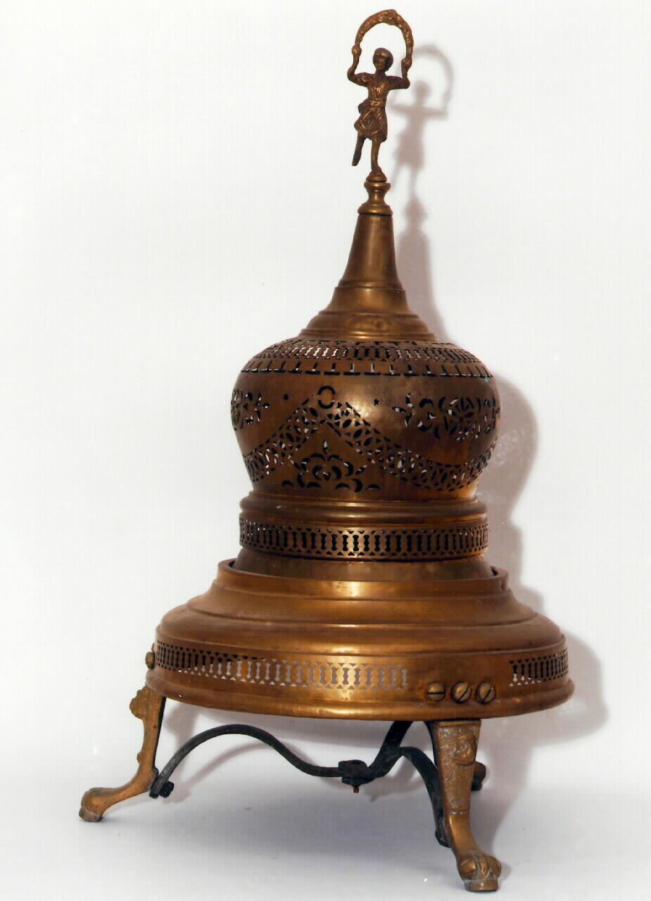 braciere liturgico - bottega siciliana (fine sec. XIX)
